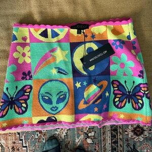 Dolls kill alien skirt